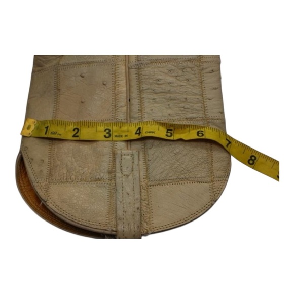 Nocona Men’s Cowboy Boots 7 EE Full Quill Ostrich Leather, Western, Cream/Ivory - Picture 10 of 16